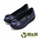 W&M 閃亮水鑽厚底娃娃鞋 女鞋-藍(另有黑) product thumbnail 1