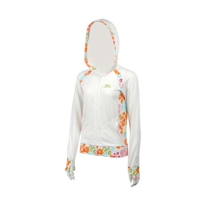 AROPEC Delight-Hibiscus 欣喜-木槿花女款連帽防曬外套