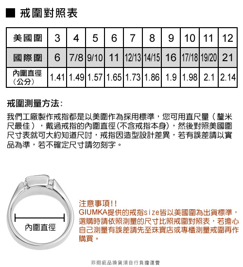 GIUMKA 十字風潮 白鋼戒指-銀色