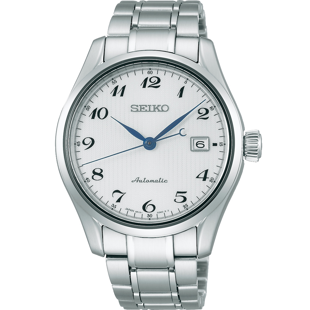 SEIKO 精工 Presage 6R15領導者機械腕錶(SPB035J1)-銀/40mm