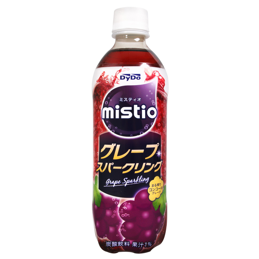 DyDo Mistio碳酸飲料-葡萄風味(500ml)