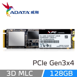 ADATA威剛 XPG SX8000 128G M.2 2280 PCIe 