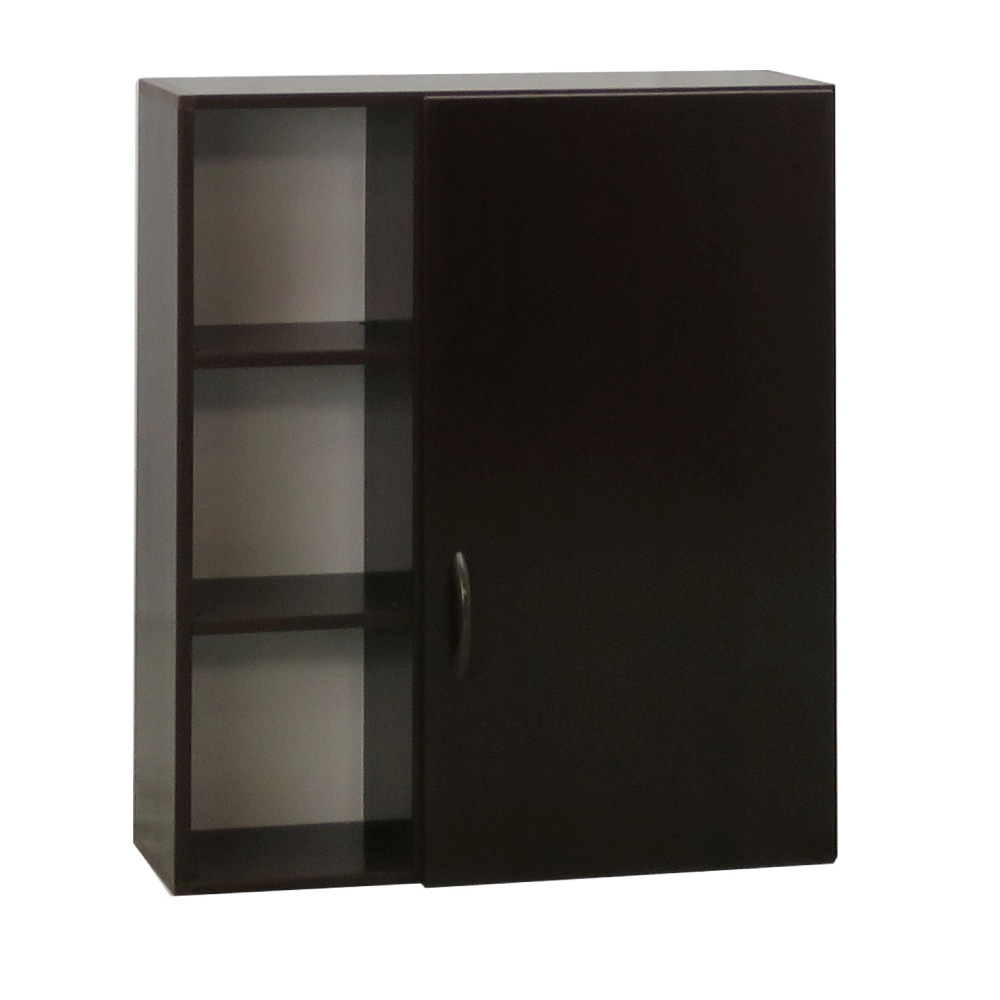 品家居 瑪菲2.1尺環保塑鋼浴室單門收納櫃(三色)-64x21.5x80cm-免組