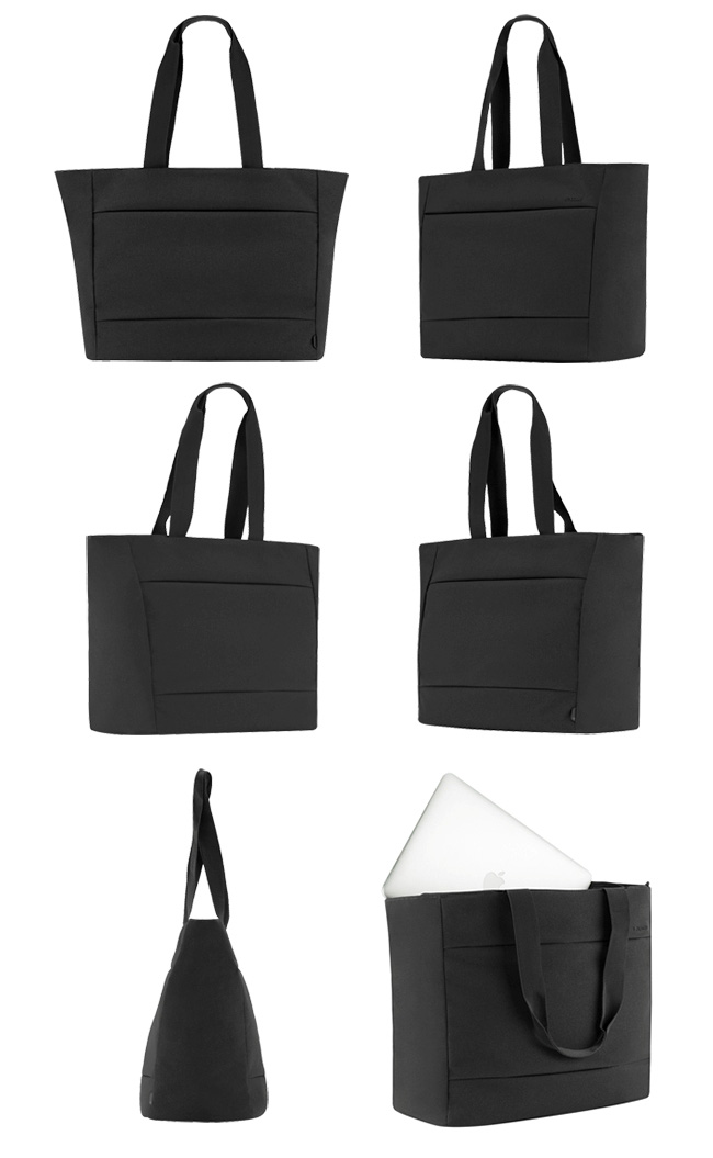 INCASE City Market Tote 15吋 城市筆電方形托特包 (黑)