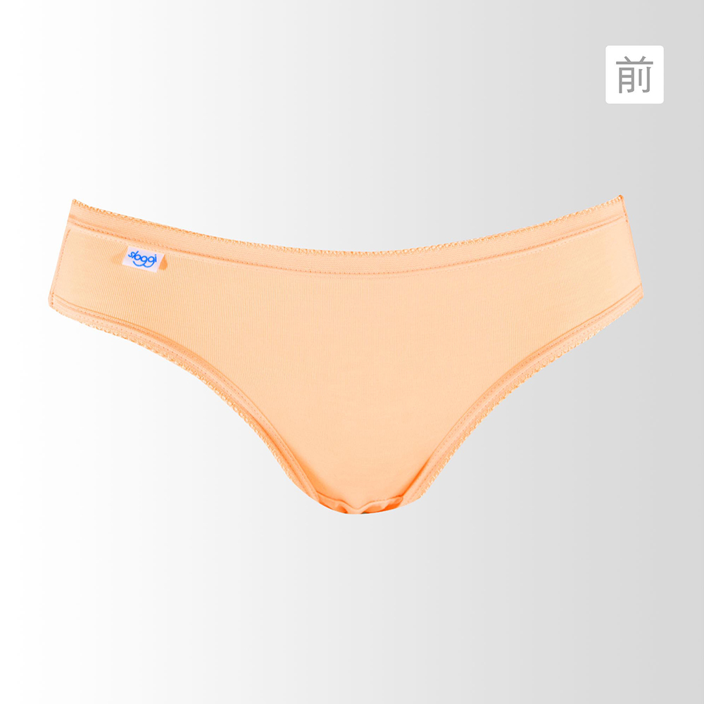 sloggi-87經典暢銷中腰生理褲內褲M-EL(粉橘)