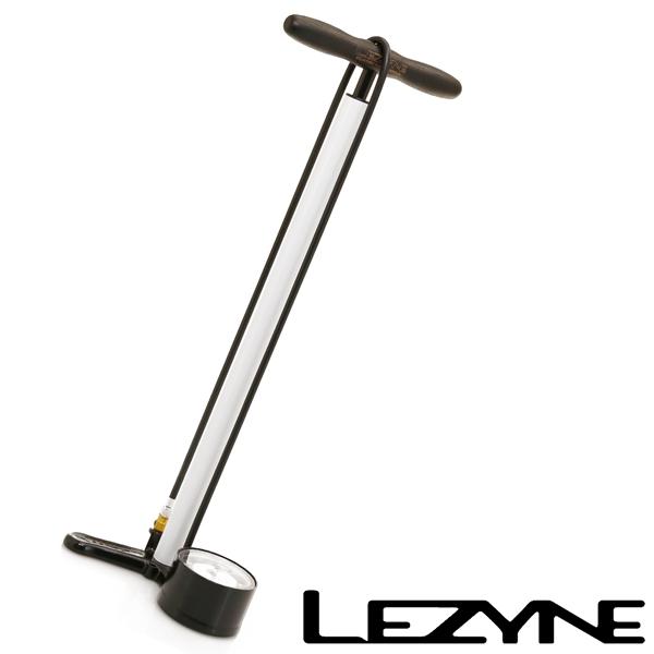 LEZYNE CLASSIC FLOOR DRIVE復古直立式打氣筒(白)