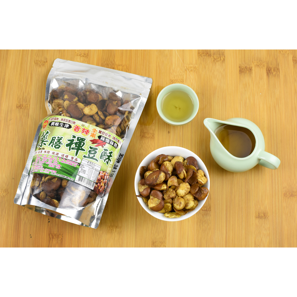 皇品 藥膳禪豆酥-香辣(340g)