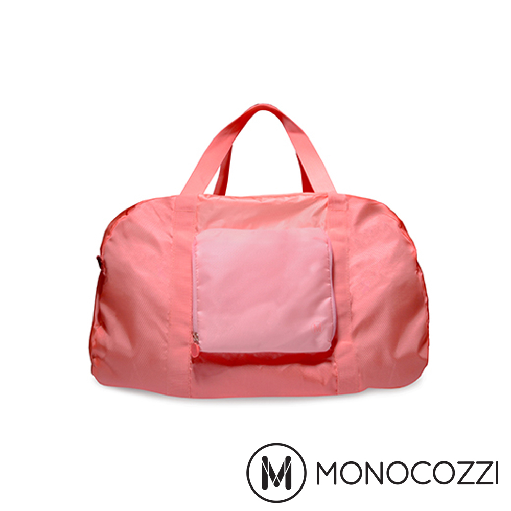 MONOCOZZI Lush Foldable Duffle Bag 折疊手提肩背包－粉紅