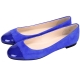 anna baiguera annina 麂皮拼接設計芭蕾舞鞋(藍色) product thumbnail 1