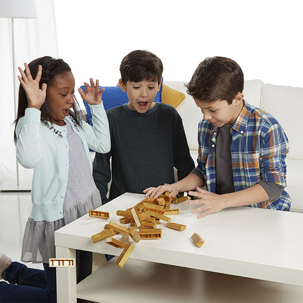 孩之寶Hasbro 兒童益智桌遊 Jenga 黃金層層疊 B7430(6Y+)