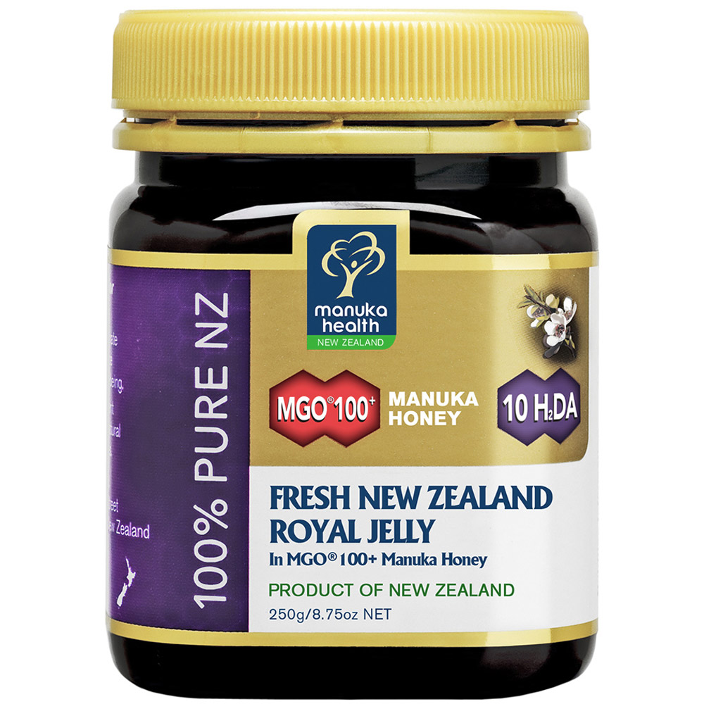 紐西蘭Manuka Health 蜂王漿麥蘆卡蜂蜜MGO 100+ (250g)