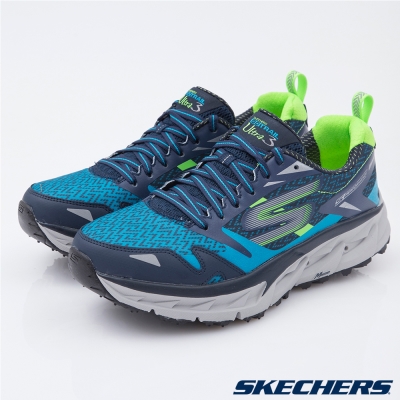 SKECHERS(男)跑步系列 GO Trail Ultra3-54110BLGR