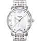 TISSOT 天梭 官方授權 T-Trend Lady 都會名媛腕錶-白彩貝/38mm product thumbnail 1