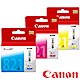 Canon CLI-821C/M/Y 原廠彩色墨水匣組合(3顆入) product thumbnail 1