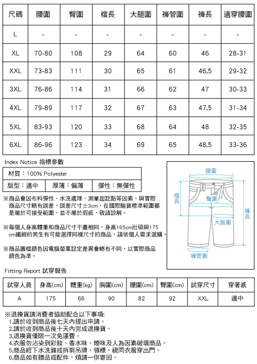 透氣薄款休閒運動五分短褲 四色-HeHa