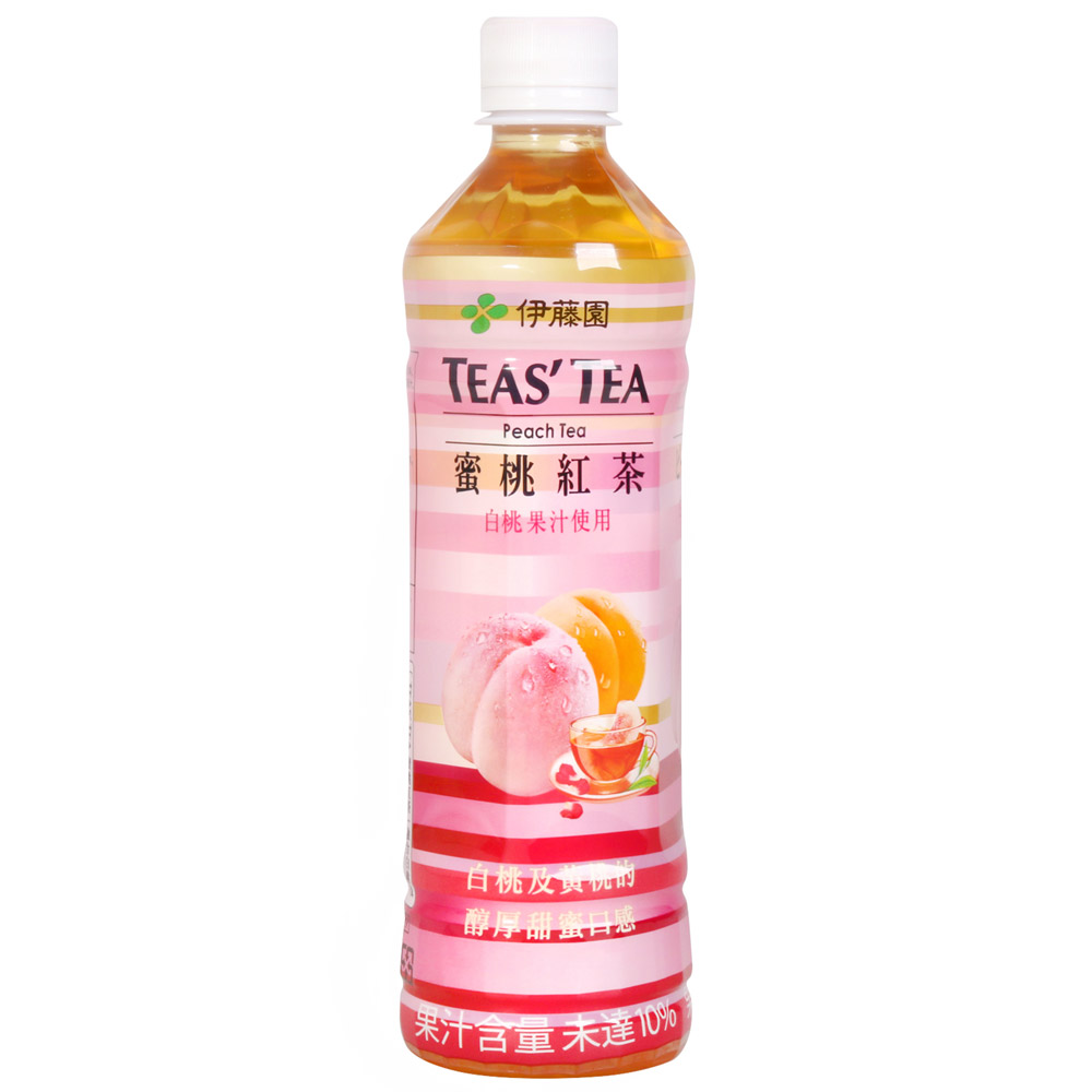 伊藤園 TEAS TEA蜜桃紅茶(530ml)