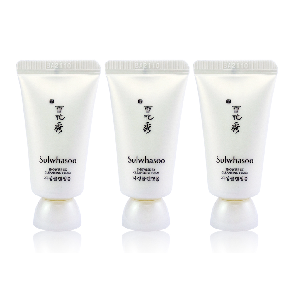 Sulwhasoo 雪花秀 滋晶瑩白潔面乳 15ml x3入