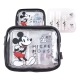Disney迪士尼旅行瓶罐盥洗化妝萬用米奇包組 product thumbnail 1