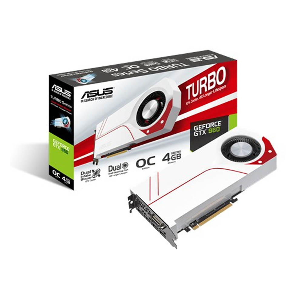 【ASUS 華碩】TURBO-GTX960-OC-4GD5 顯示卡