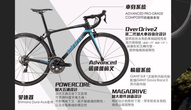 (無卡分期-12期)GIANT TCR ADVANCED PRO 0 王者不敗頂級碳纖公路車