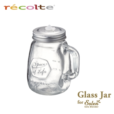 recolte 日本麗克特Solen 果汁機 專用玻璃瓶 RSB-3GJ
