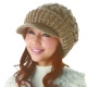 Sunlead 保暖防寒護耳。小顏效果護髮美型針織貝蕾帽 (駝色) product thumbnail 1