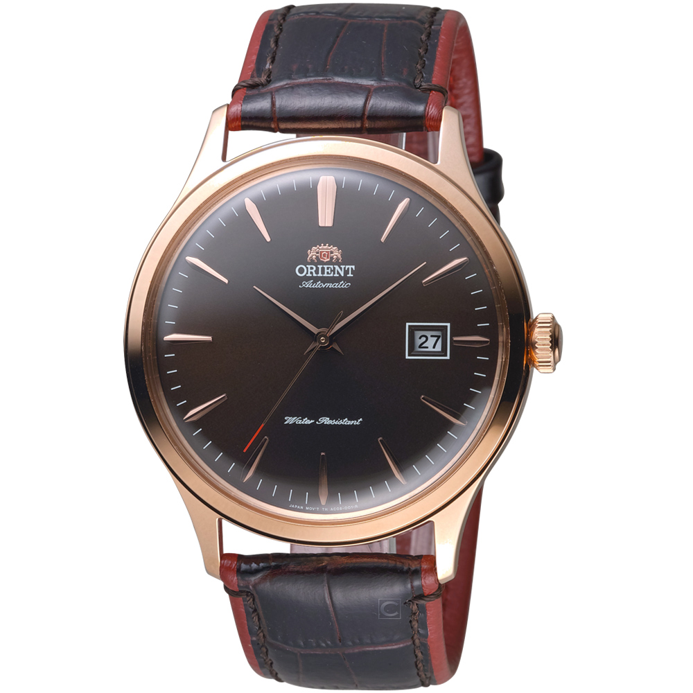 ORIENT 東方錶 DATEⅡ機械腕錶-42mm/深咖啡色