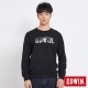 EDWIN 太空競賽太空銀河LOGO長袖T恤-男-黑色 product thumbnail 1