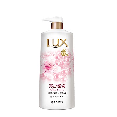 LUX 麗仕 亮白沐浴乳亮白瀅潤1L