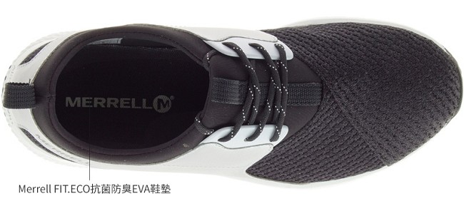 MERRELL 1SIX8 LACE AC+ 休閒女鞋-黑(45686)