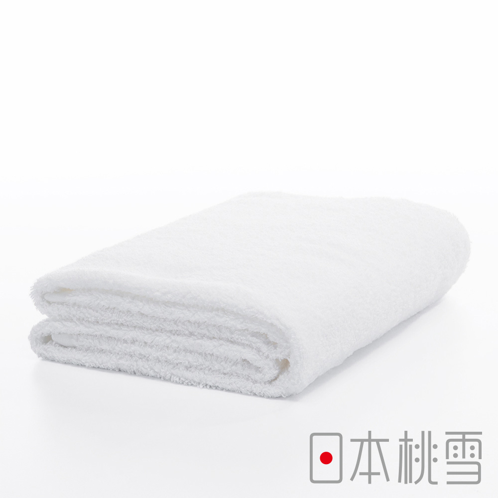 日本桃雪精梳棉飯店浴巾(白雪)
