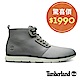 Timberland Killington男款灰色皮革搭網布彈性休閒鞋 product thumbnail 1