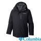 Columbia-兩件式防潑保暖連帽外套-男-黑色-UWM10690BK product thumbnail 1