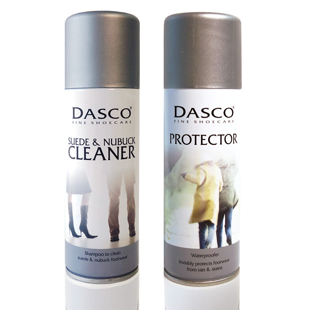 足的美形 英國Dasco麂皮泡沫清潔劑+防水防污劑組