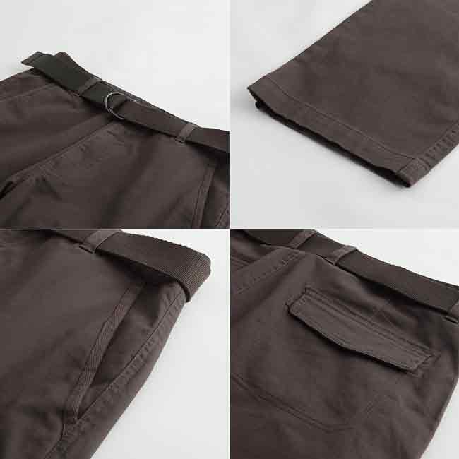 Hang Ten - 男裝 - 休閒口袋工作褲 - 橄欖