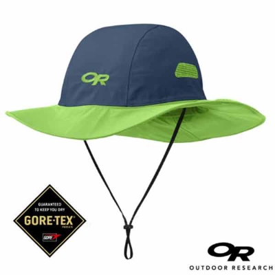 【Outdoor Research】GORE-TEX 防水透氣防風牛仔大盤帽子_藍綠