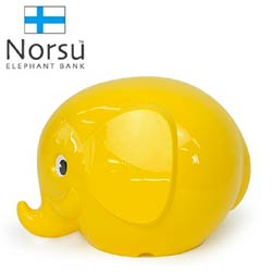 北歐雜貨芬蘭製 Norsu 大象造型 存錢桶