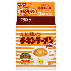 日清食品 3入迷你雞汁包麵(60g)