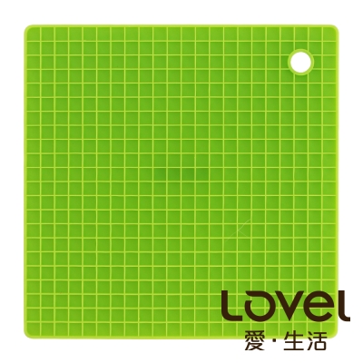 LOVEL 格紋矽膠多用途隔熱墊(綠)