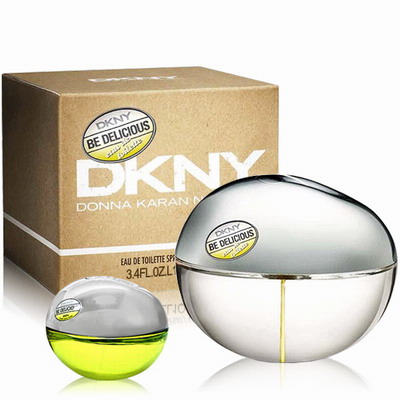 DKNY Be Delicious 青蘋果淡香水(100ml)-贈蘋果小香