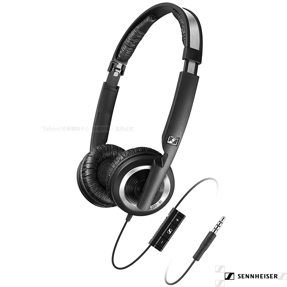 SENNHEISER PX200IIi 摺疊式iPhone耳機