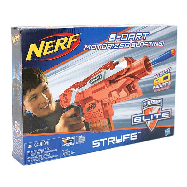 孩之寶Hasbro NERF系列 兒童射擊玩具 殲滅者自動衝鋒槍 A0200