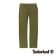 Timberland 男款橄欖綠素面斜紋修身休閒長褲 product thumbnail 1