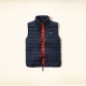 Hollister HCO 海鷗 經典Logo超輕量保暖背心-深藍色 product thumbnail 1