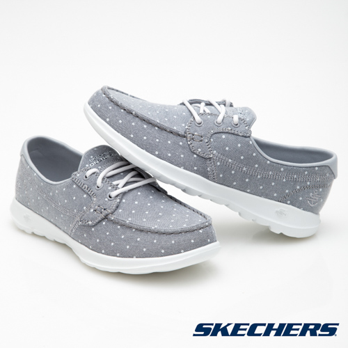 SKECHERS (女) 健走系列GO WALK LITE - 15437GRY