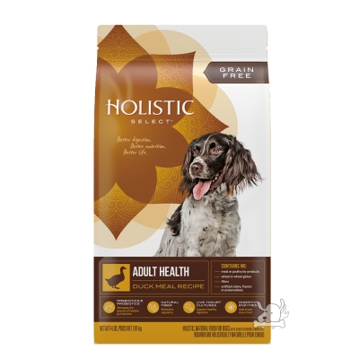 Holistic Select 活力滋 無穀成犬 鴨肉美膚低敏配方 24磅 X 1包