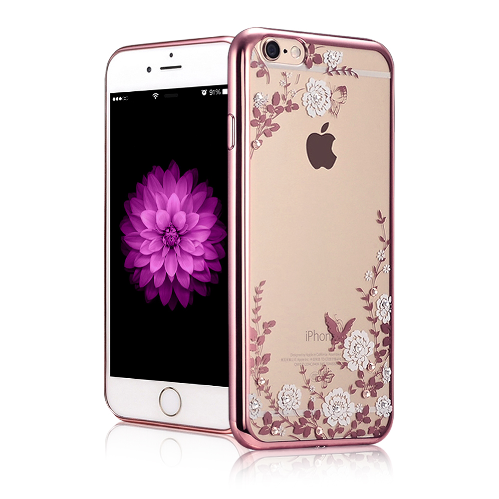 Colors iPhone 6/6s i6s 4.7吋  蝶花愛戀女王手機殼