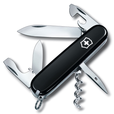 VICTORINOX 瑞士維氏勇武者12用瑞士刀-黑