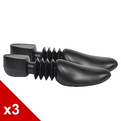 糊塗鞋匠 優質鞋材 A43 塑膠伸縮鞋撐 (3雙/組