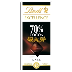 瑞士蓮 極醇系列-70%巧克力片(100g)